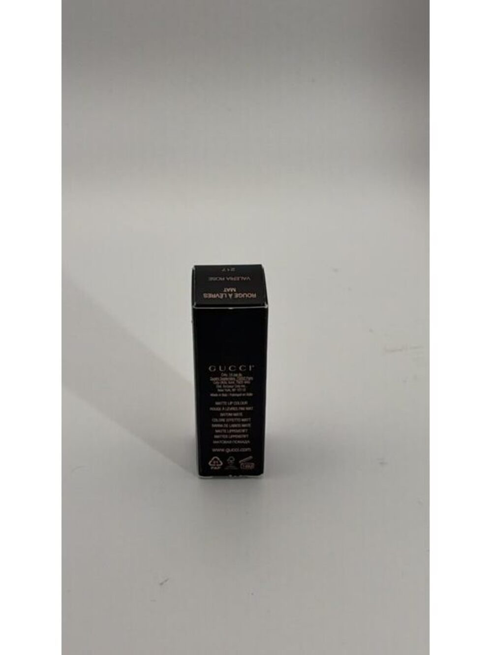 GUCCI ROUGE À LÈVRES MAT VALERIA ROSE LIP COLOR 217 LIPSTICK 3.5G - Picture 4 of 6